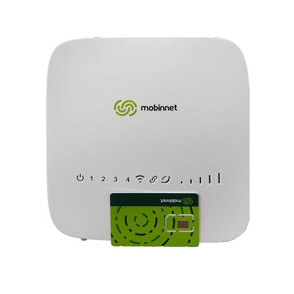 مودم MN4400 مبین نت با 200 گیگ اینترنت 12 ماهه